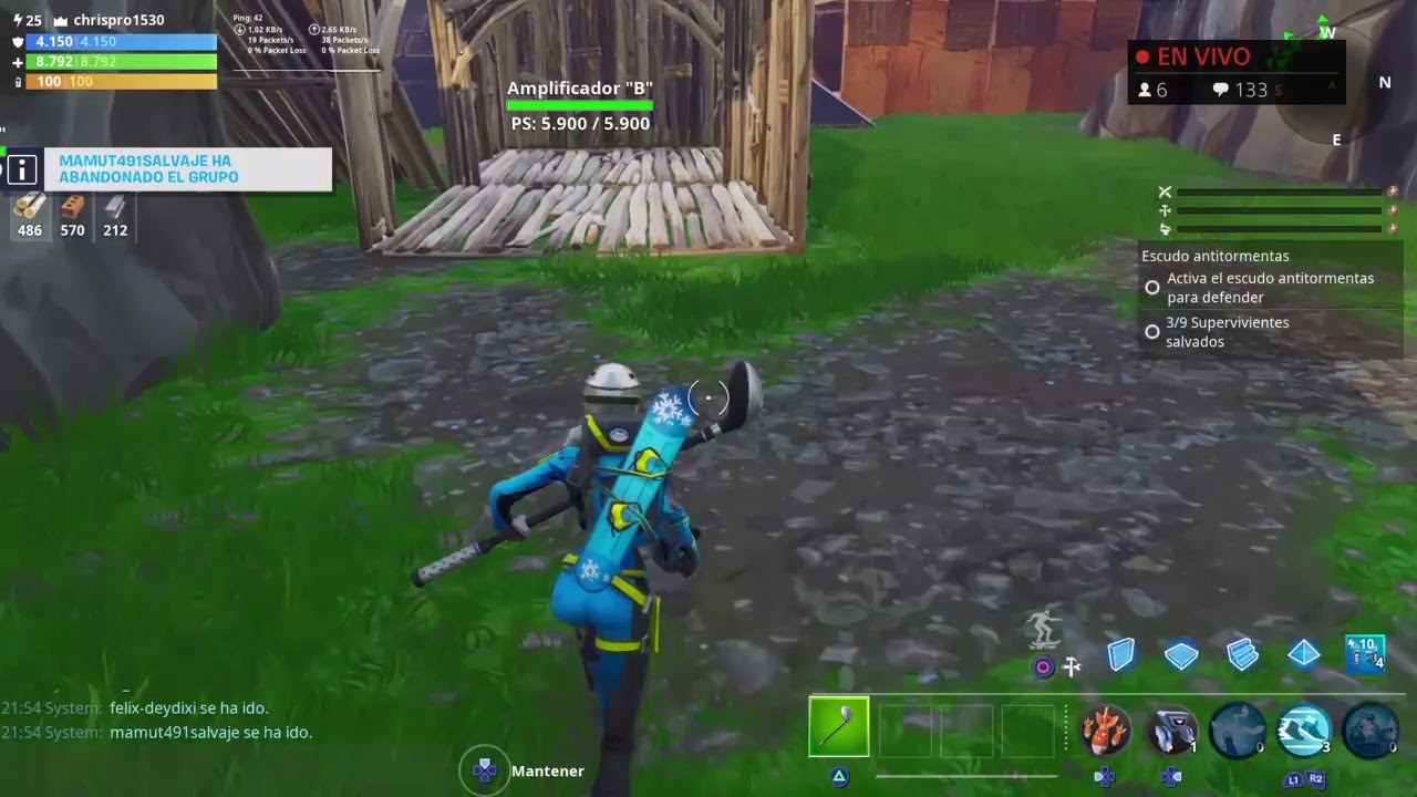 REGALANDO ARMAS SALVAR EL MUNDO FORTNITE YouTube