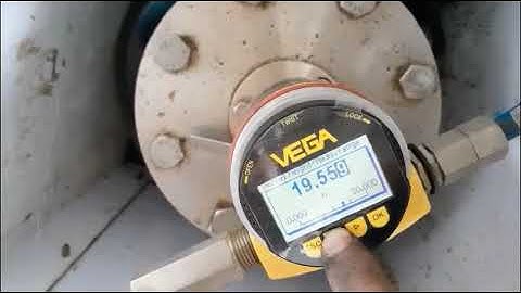 Vega level transmitter calibration and range set #automation #Steel making#control #vega #LIT