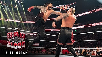 FULL MATCH: Cody Rhodes & Roman Reigns vs. The Bloodline: Bad Blood 2024