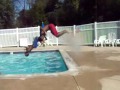 Spencer  tevin at tha pool