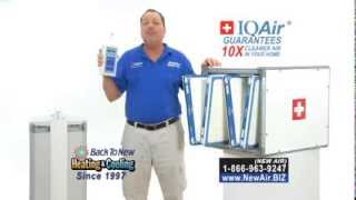 Why Choose IQAir as the Best in Home Air Filtration System - Back to New Heating & Cooling