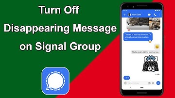 How to Turn Off Disappearing Message on Signal Group?