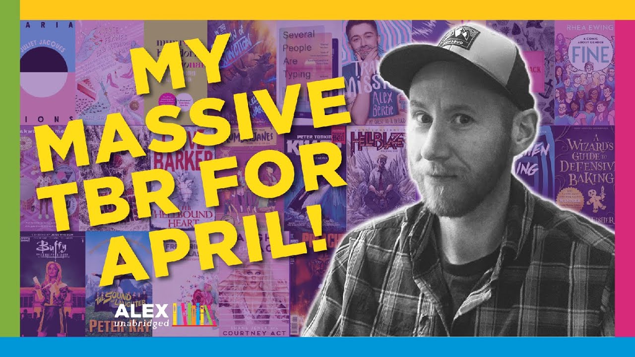 My Huge TBR for April | What I hope to read this month - Trans Writers, Nostalgia, Memoir and more!