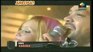 Miniatura de vídeo de "Karina & Leo Mattioli - Llorarás Mas De 10 Veces - En Vivo"