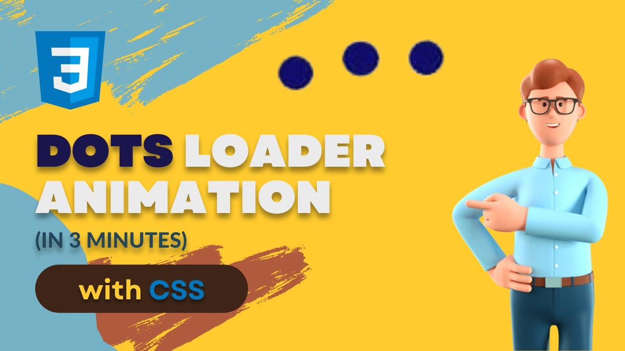 Loading Animation with CSS (in 3 Minutes) - YouTube