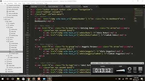 CRUD Modul Buku Tambah Buku dan Listing