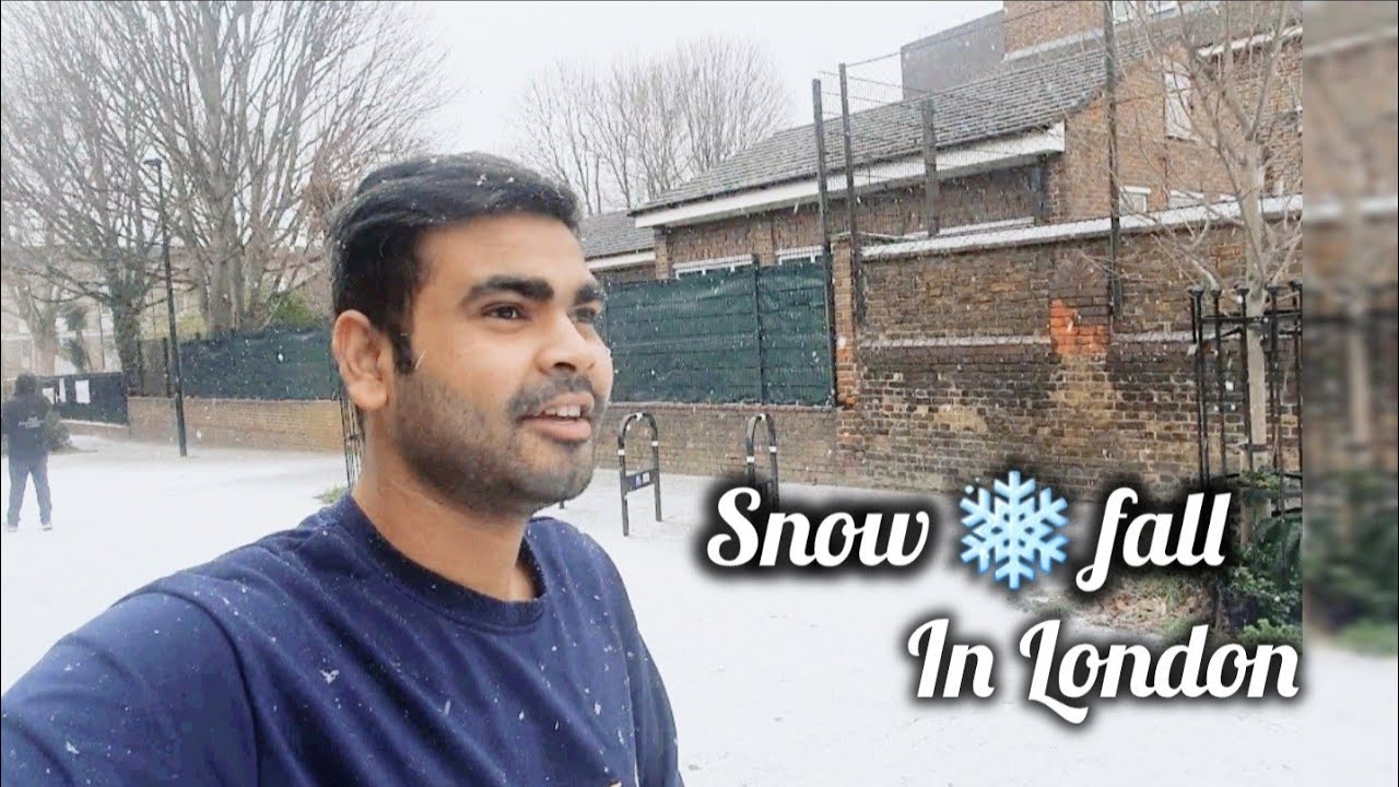 लन्डनमा हिमपात ❄️ | London Snowfall | Winter Vlog | Rahul Mahato
