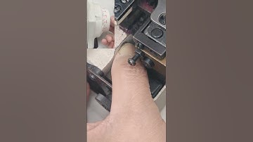 How to adjust the stitch length of the overlock machine #Sewing Daily #Sewing Machine Repair