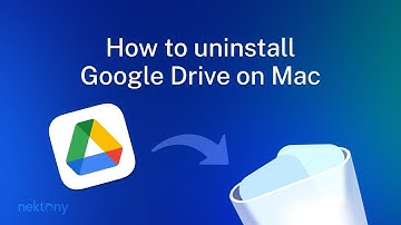 How to uninstall Google Drive on Mac