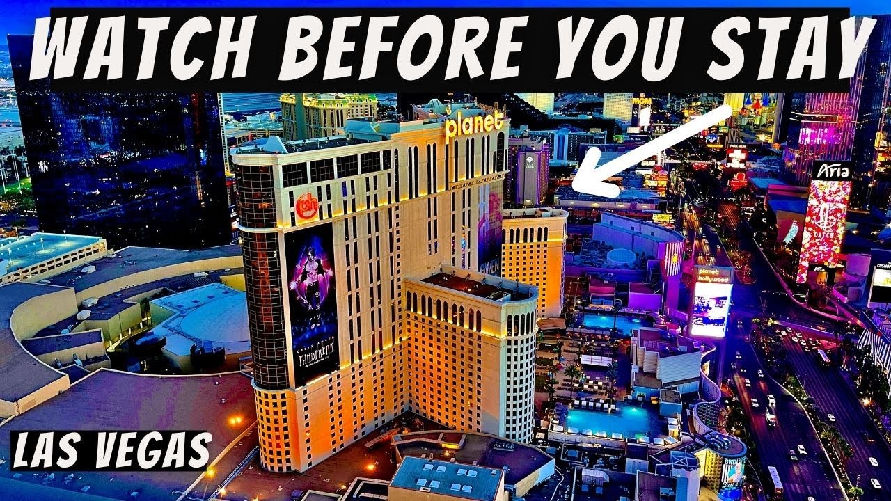 Our SHOCKING stay at PLANET HOLLYWOOD Las Vegas (Fountain view room review  & tour) 