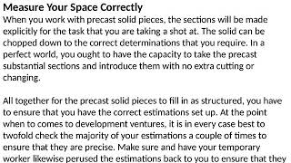 3 TIPS FOR A SUCCESSFUL PROJECT OF PRECAST CONCRETE