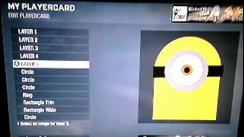 Despicable Me Minion Emblem Tutorial