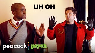 I bet you're wondering how we ended up like this | Psych
