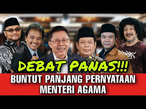 DEBAT PANAS!!! BUNTUT PANJANG PERNYATAAN MENTERI AGAMA - INDONESIA LAWYERS CLUB