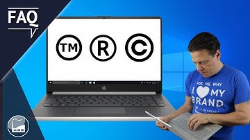 How To Type and Insert Trademark TM, Registered (R) and Copyright (C) Symbols Without a Numeric Pad