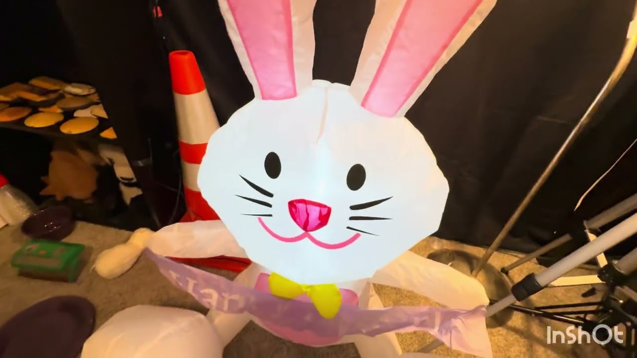 Gemmy Inflatable Bunny Review 