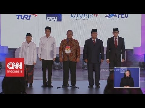 Pemaparan Visi & Misi Capres-Cawapres Debat Pilpres 2019 - Segmen 1/6