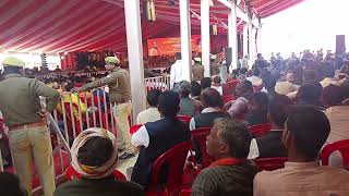 Devpur Chauraha Kothi Per Adityanath Aagman