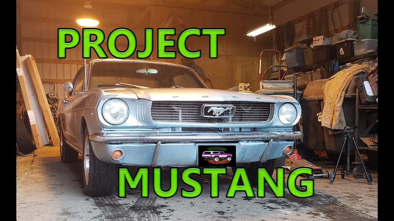 1966 Ford Mustang Engine And Transmission Removal