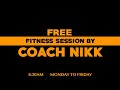 Day 5  Fat Burning के लिए cardio Exercises |  Free Fitness Session With Coach Nikk | Nikk Fit World