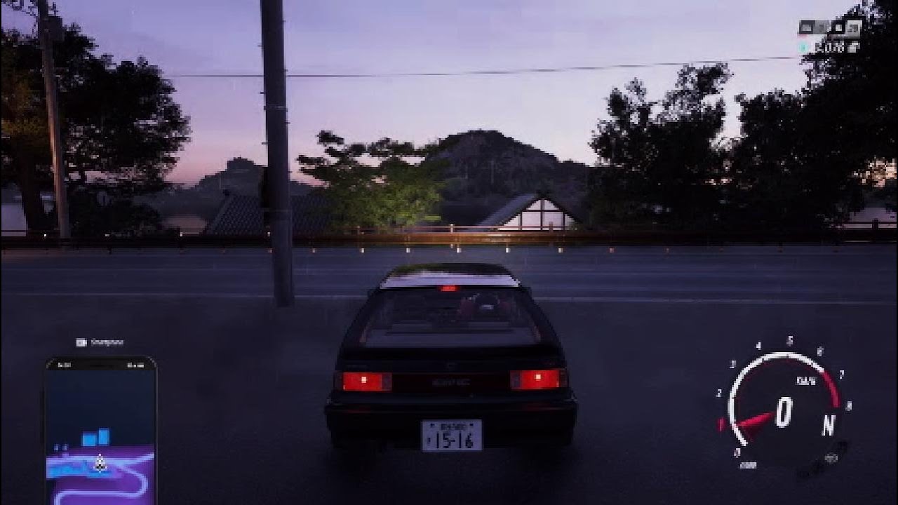 JDM: Japanese Drift Master - Honda Civic IV DX race on Enna Skyline