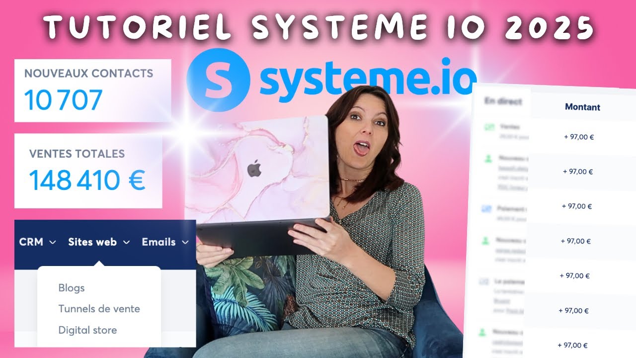 Systeme io : Comment créer une formation en ligne sur Systeme io 2025 ...