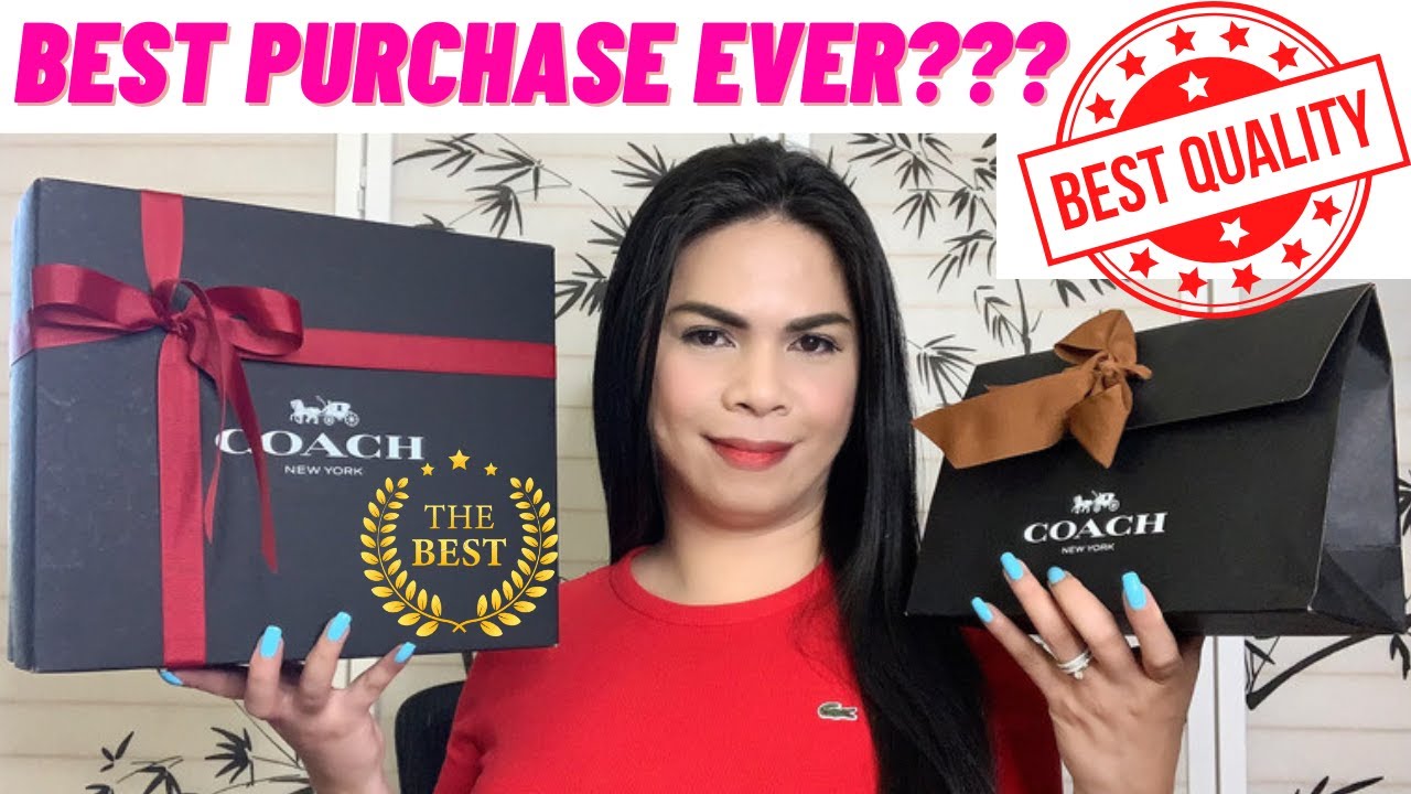 Coach Unboxing Best Coach Bags! YouTube