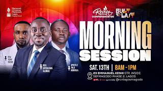 REVIVE CONFERENCE 2026 || BUILT TO LAST || DAY 2 || MORNING SESSION || 13TH JUNE 2026