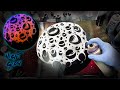 Commic Blood Moon GLOW IN THE DARK Spray Paint Art - By Skech