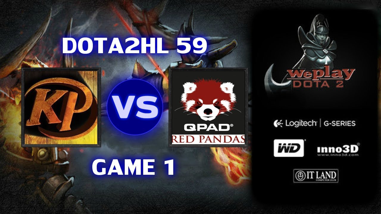 Kaipi vs QPandas @WePlay Dota 2 Tournament (Game 1)