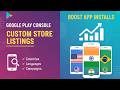 Mastering Custom Store Listings on the Google Play Console (AI Generated) | InfoKnow Foundation