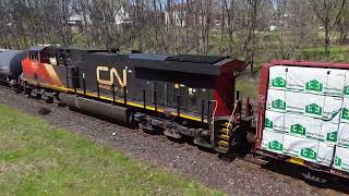 RAILREEL Any Time Is Train Time VIA CN OSR Woodstock April 22 2026