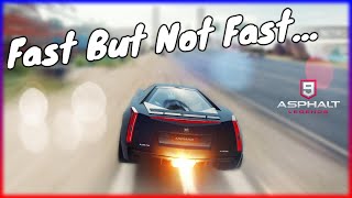 Fast But Not Fast... | Asphalt 9 4* Golden Cadillac Cien Concept Multiplayer
