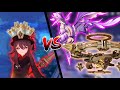 Hu Tao vs Fontaine 4.1 New Bosses SOLO - Genshin Impact