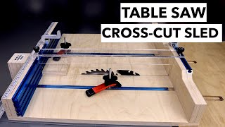How To Make A Cross-Cut Sled// Table Saw Sled