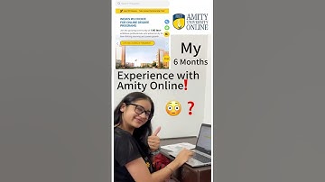 My 6 Months Journey with Amity University for Online MBA! #amityonline #onlinemba #collegevidya