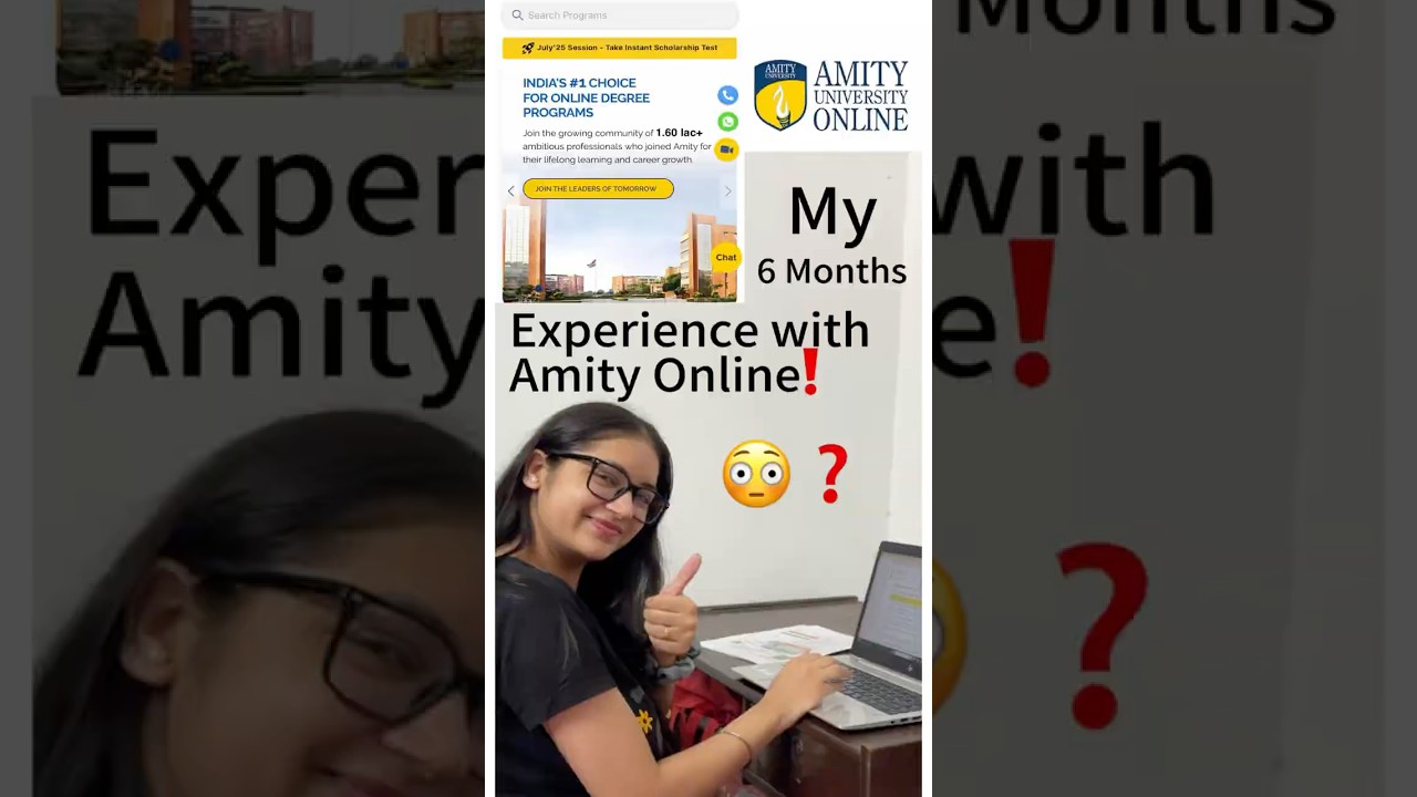 My 6 Months Journey with Amity University for Online MBA! #amityonline #onlinemba #collegevidya