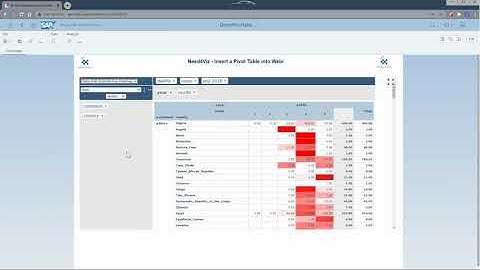 Need4Viz / Pivot Table