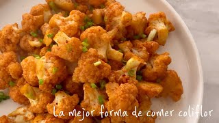 LA MEJOR FORMA DE COMER COLIFLOR 💚 no te inflamará y el sabor es increíble. Con #brsaludable