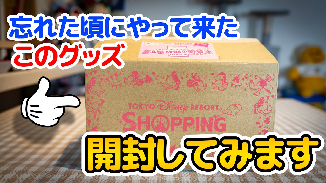 忘れた頃に届いたグッズを開封!! / 東京ディズニーリゾート - YouTube