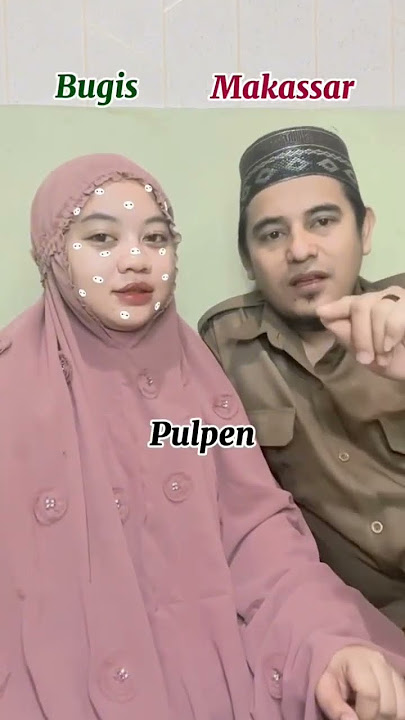 🔥 Belajar Bahasa Bugis & Bahasa Makassar PULPEN/PENA