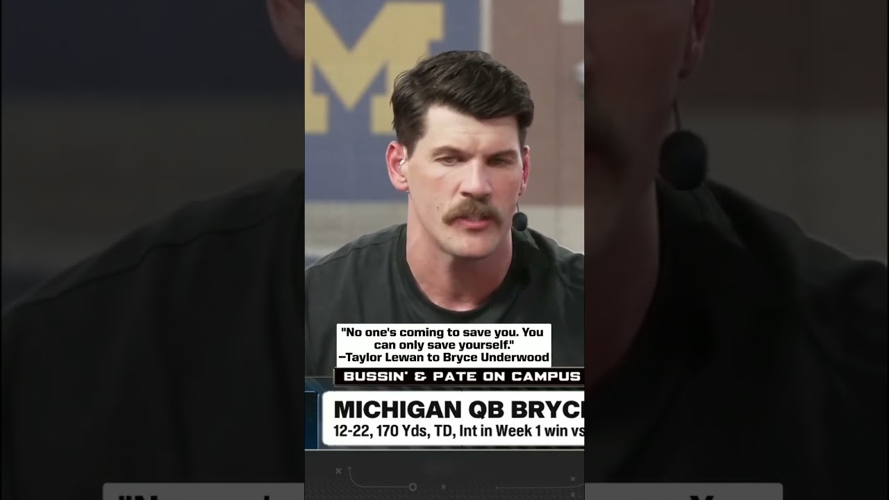 Taylor Lewan with an important message for Bryce Underwood ✍️