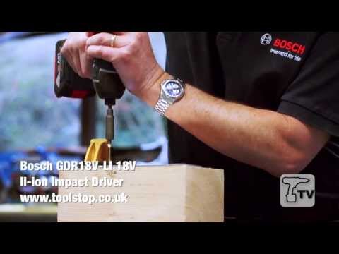 Bosch GDR18V-LI 18V li-ion Impact Driver