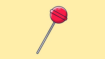 Create lollipop candy illustration in Adobe Illustrator, Digital Illustration, Bhandari illustration