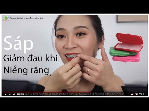 Video V-log. Hướng dẫn sử dụng Sáp nha khoa - Mẹo giảm đau... - youtube