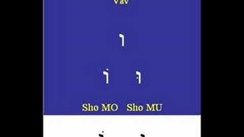 Learning Hebrew - Lesson 6