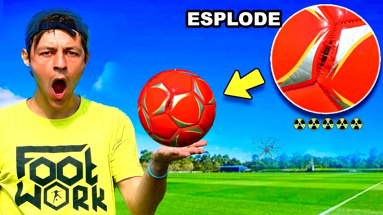 💣 Testo la PALLA da CALCIO MENO COSTOSA del MONDO  *esplode*