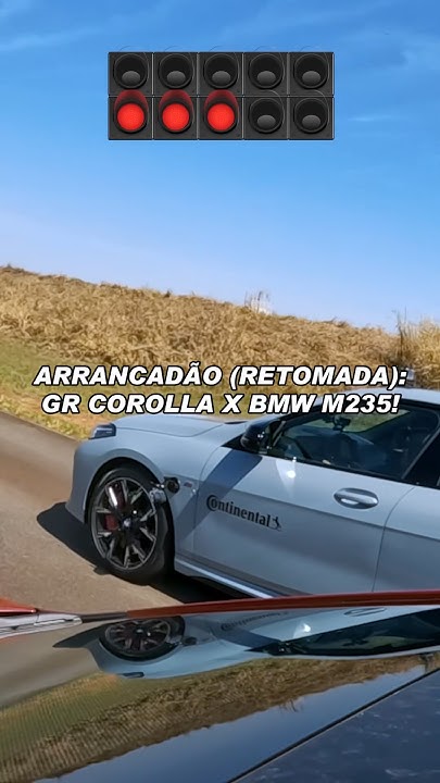 ARRANCADÃO (RETOMADA): GR COROLLA X BMW M235! #Shorts