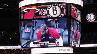 Dwyane Wade’s final game tribute video