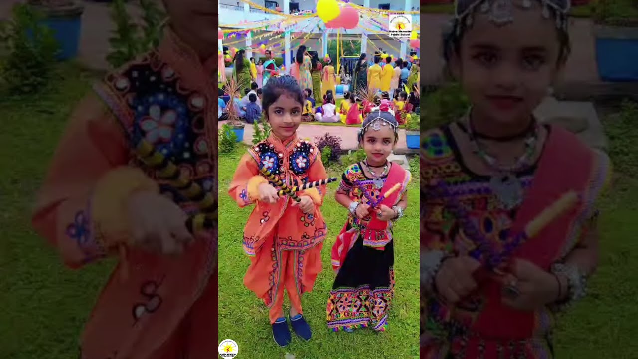 GARBA CELEBRATION 2025 KABRA MEMORIAL PUBLIC SCHOOL GADARWARA 